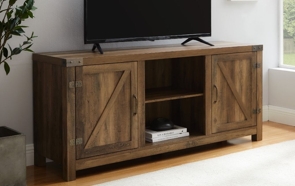 farmhouse tv stand