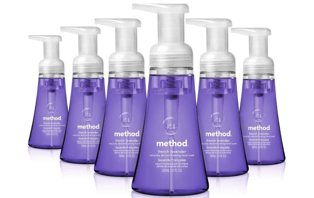 method foaming hand soap lavender