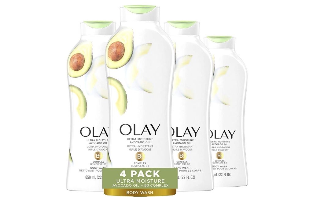 olay body wash 4 pack