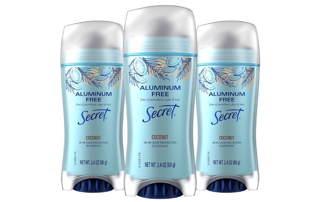 secret aluminum free deodorant