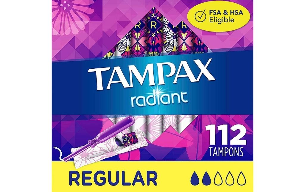 tampax radiant tampons