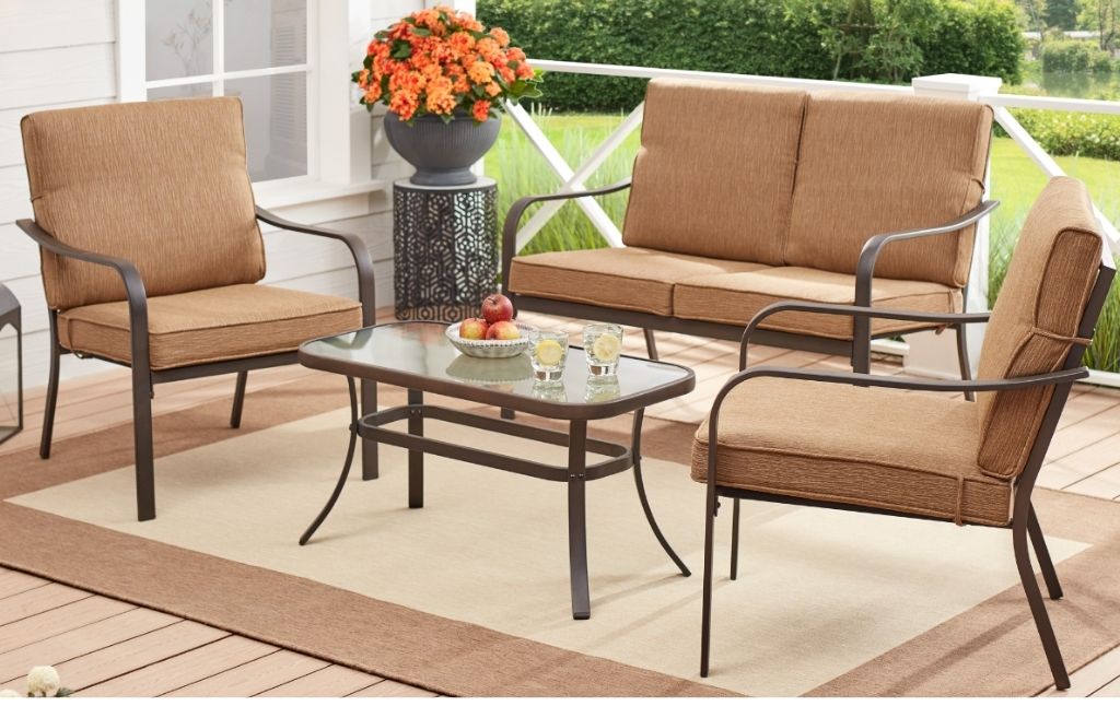 4 piece patio set