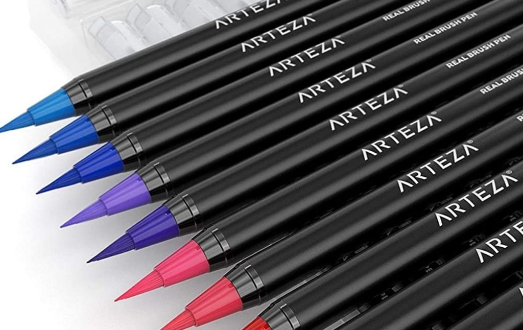 arteza brush pens