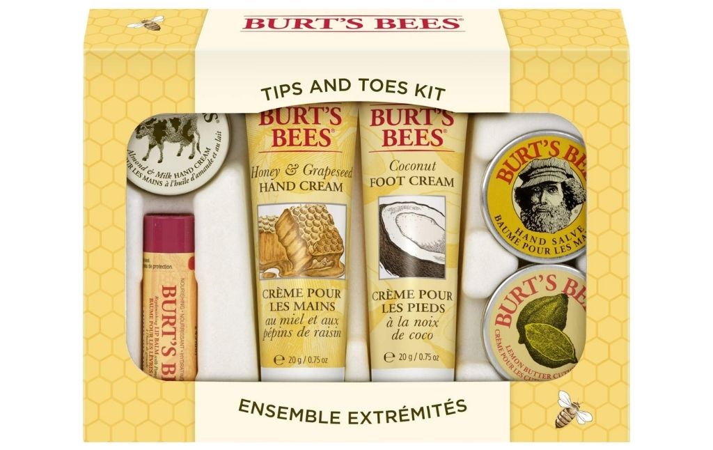 burts bees tips and toes kit