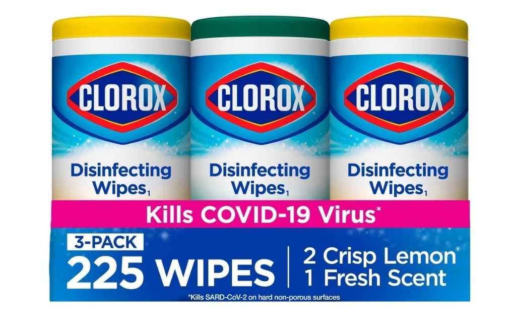 Clorox disinfecting wipes