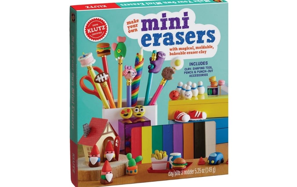 klutz mini erasers