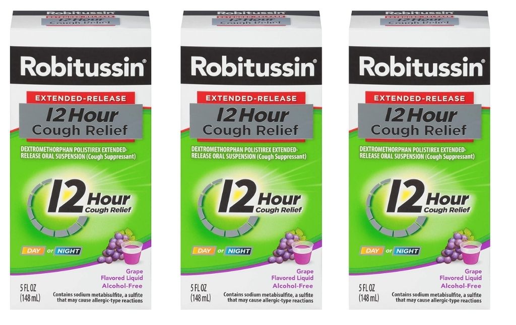 robitussin 12 hour cough relief