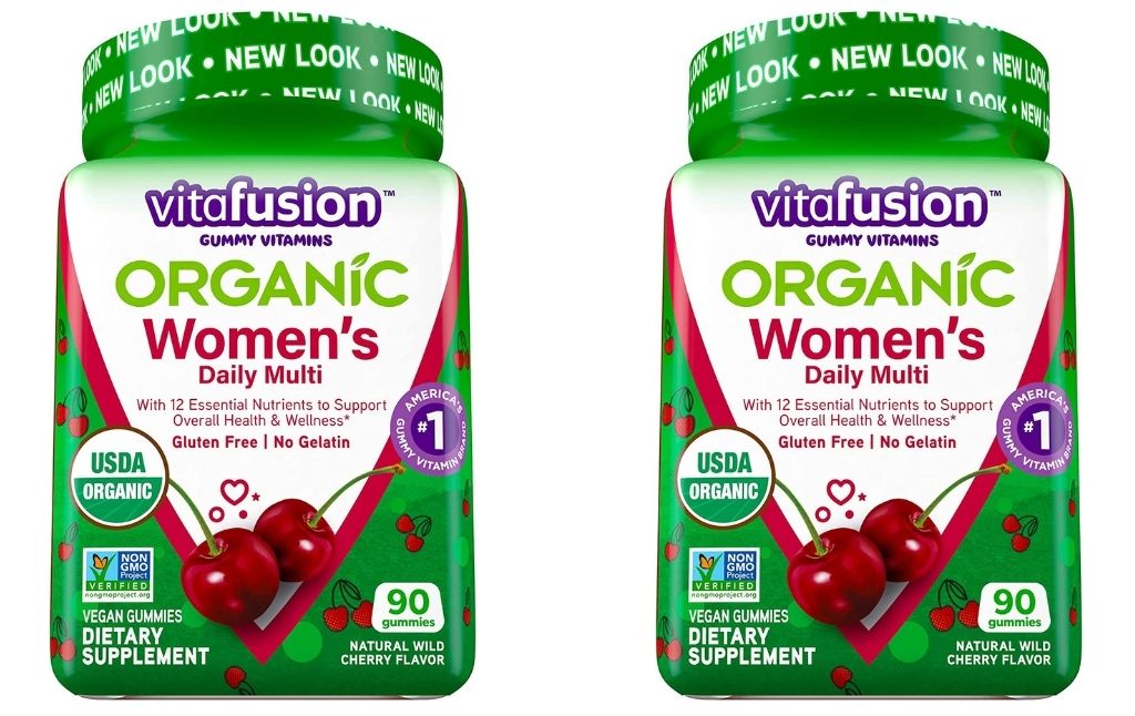 vitafusion organic women daily multi vitamins