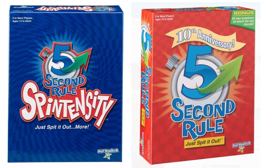 5 second rule games