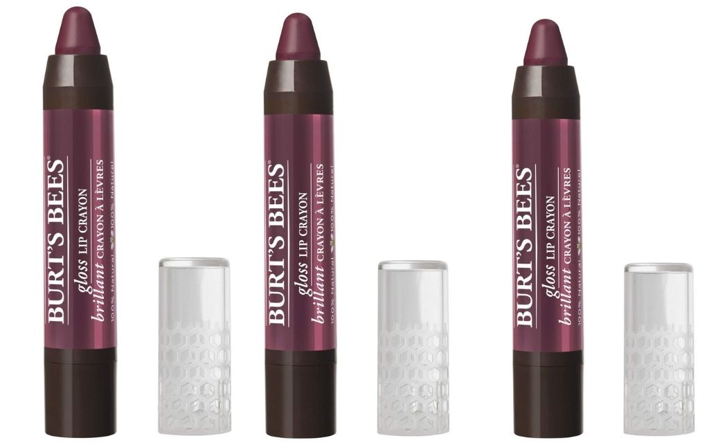 burts bees gloss lip crayon