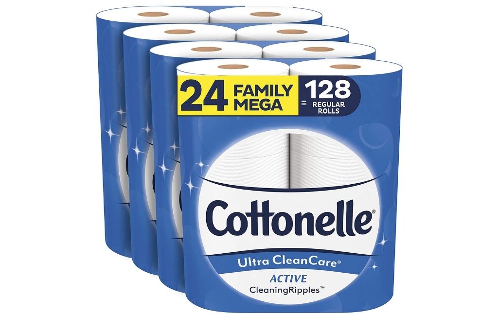 cottonelle 24 family mega rolls