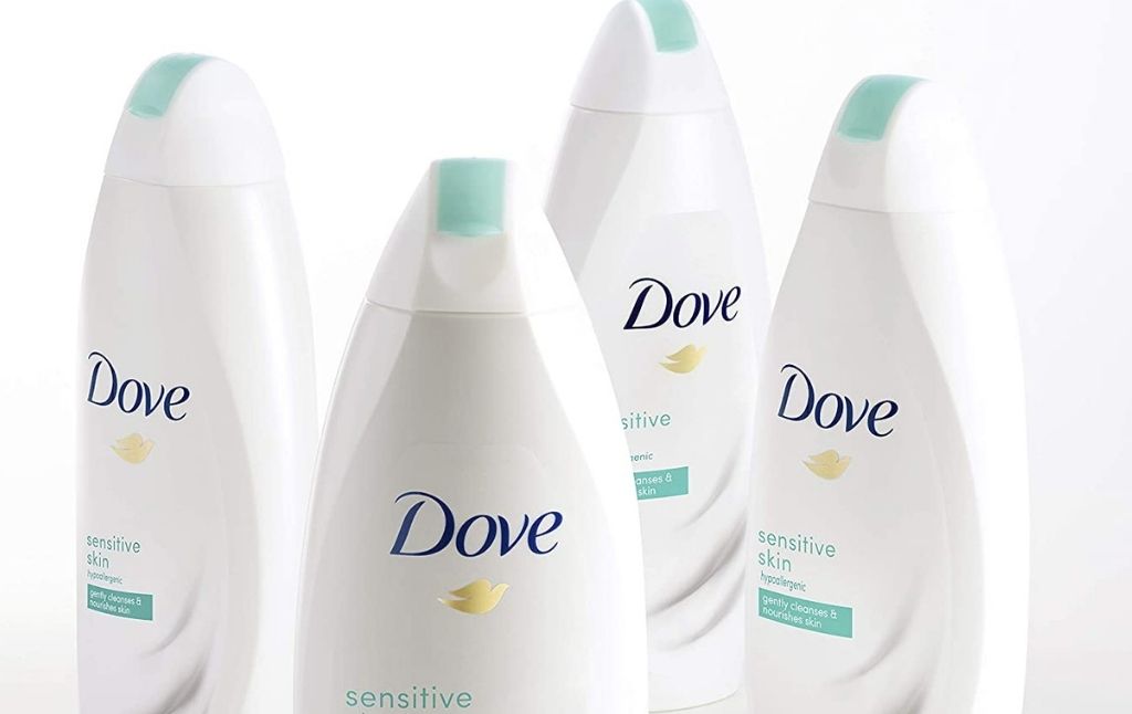 dove sensitive skin body wash