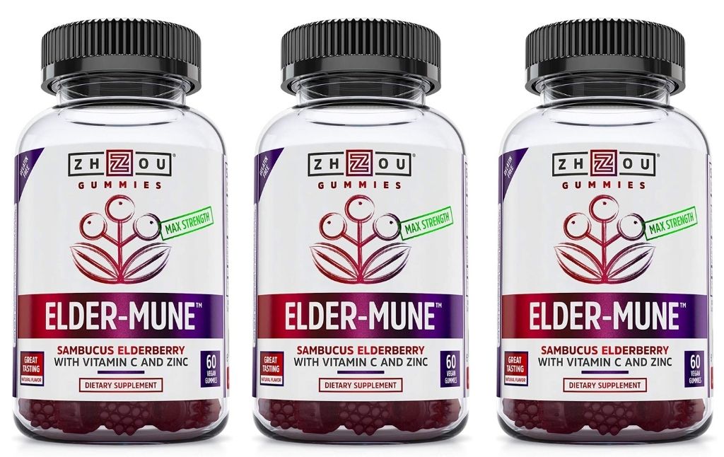 elder mune elderberry gummies