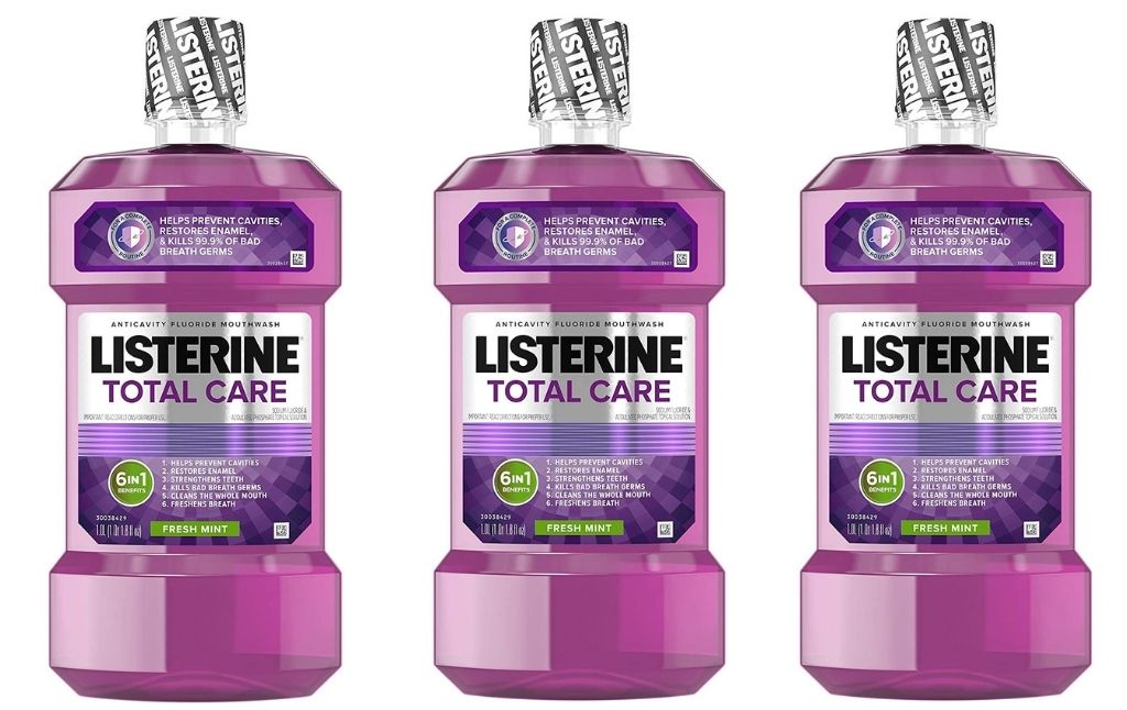 listerine total care