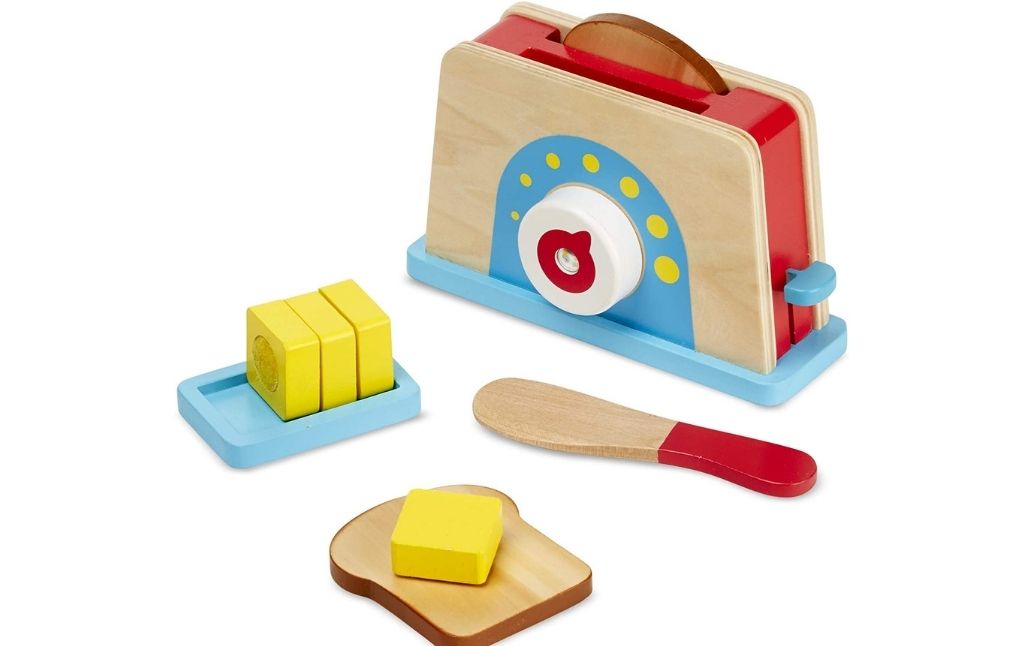 melissa doug toaster set