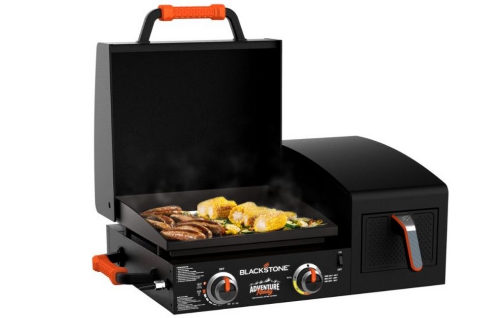 Blackstone griddle with air fryer