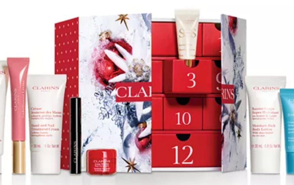 Clarins beauty advent calendar