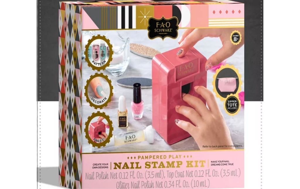 FAO schwartz nail stamp kit