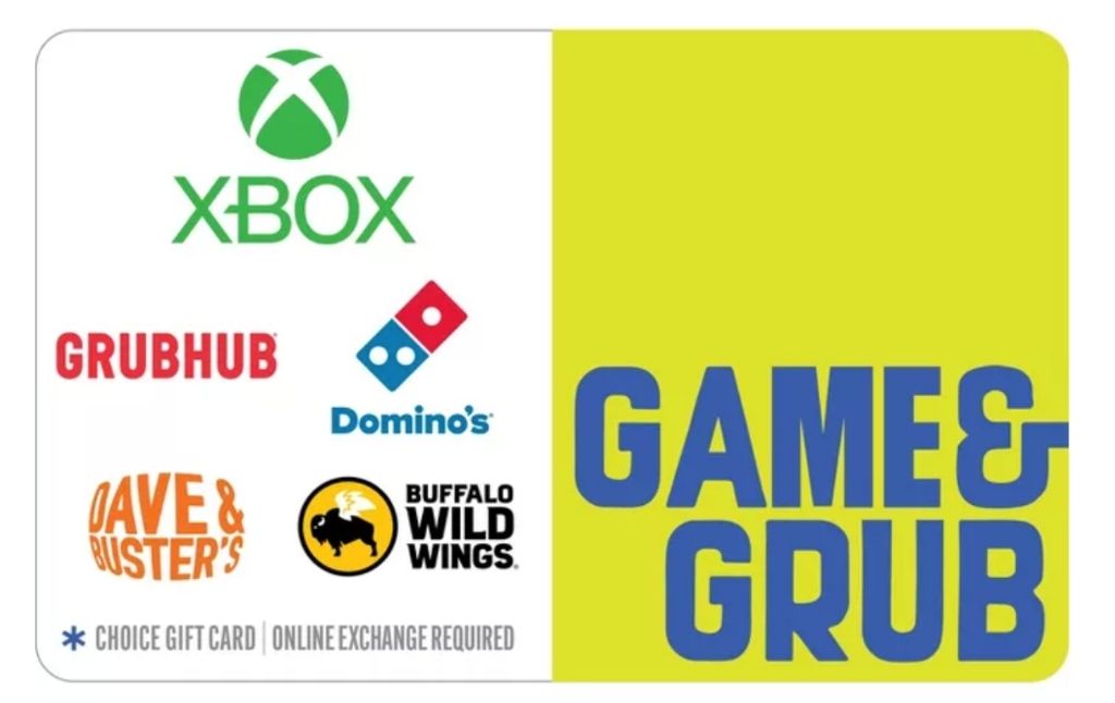 Game Grub Gift Card