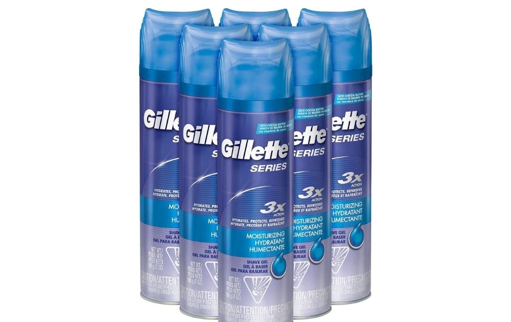 Gillette shave gel