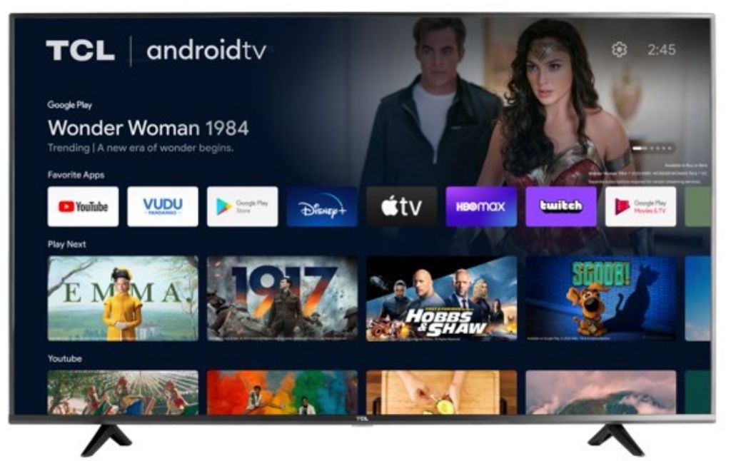 TCL 55 inch android tv