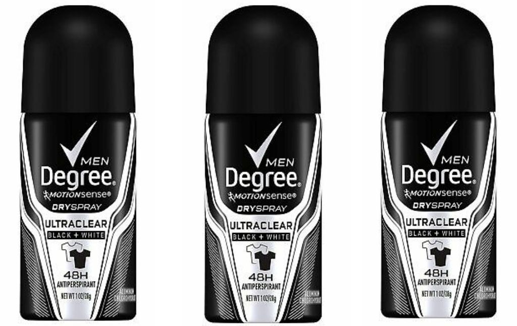 degree men dry spray travel size