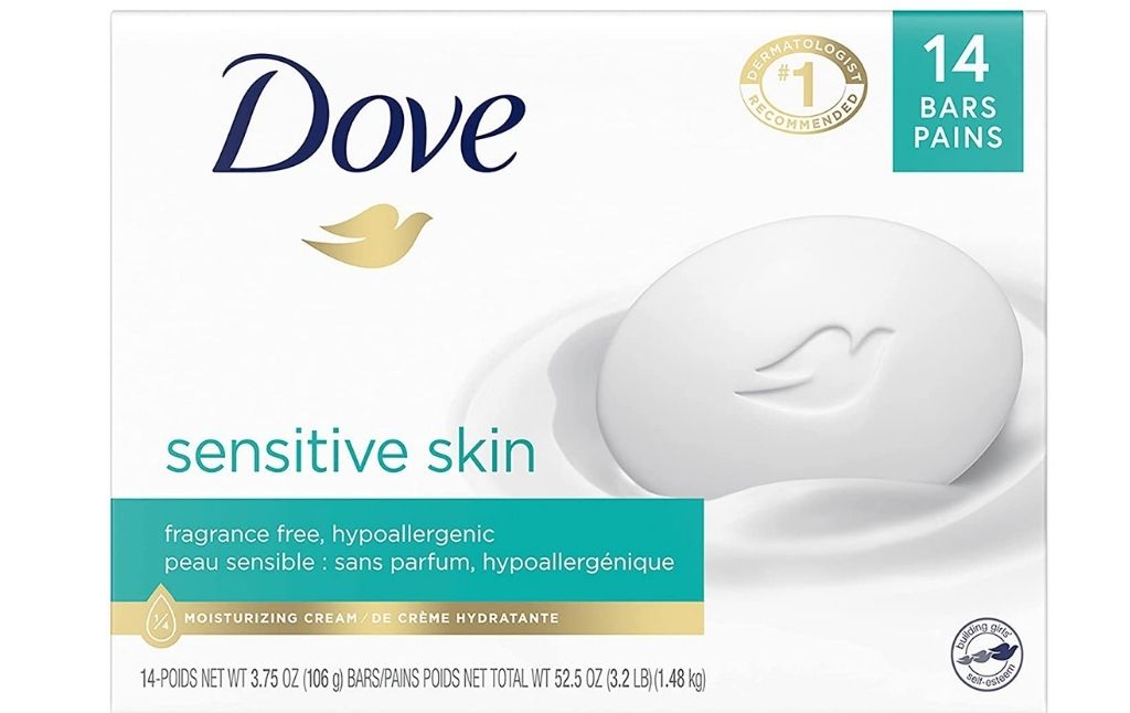 dove sensitive skin soap