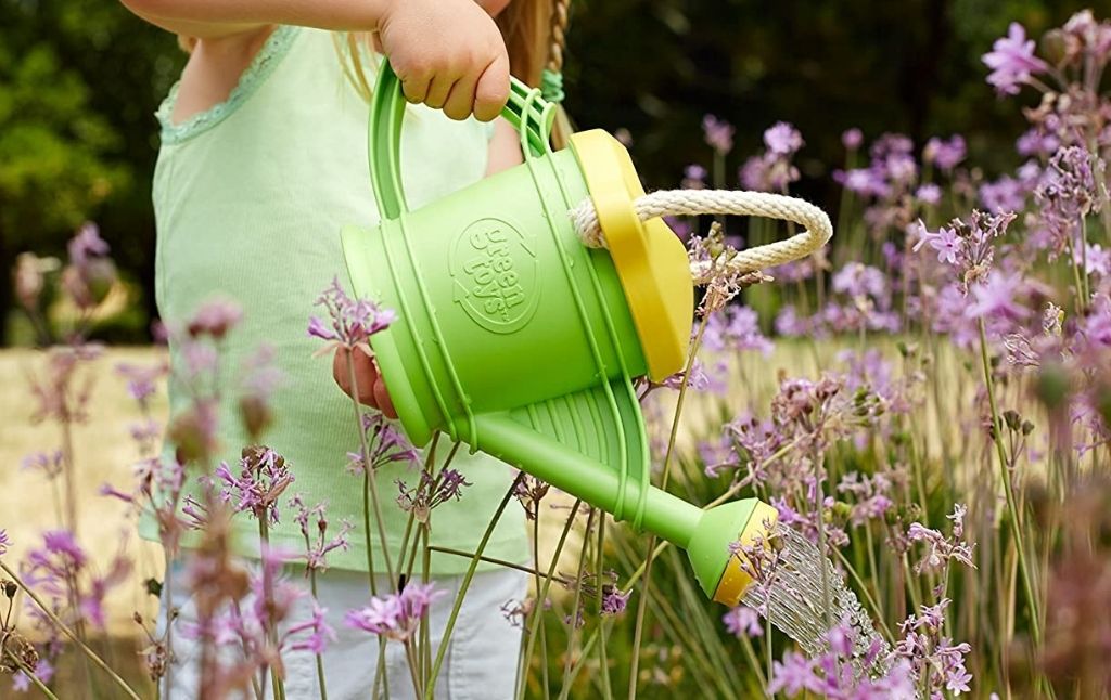 green toys watering can