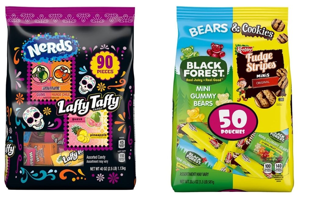 halloween candy packs