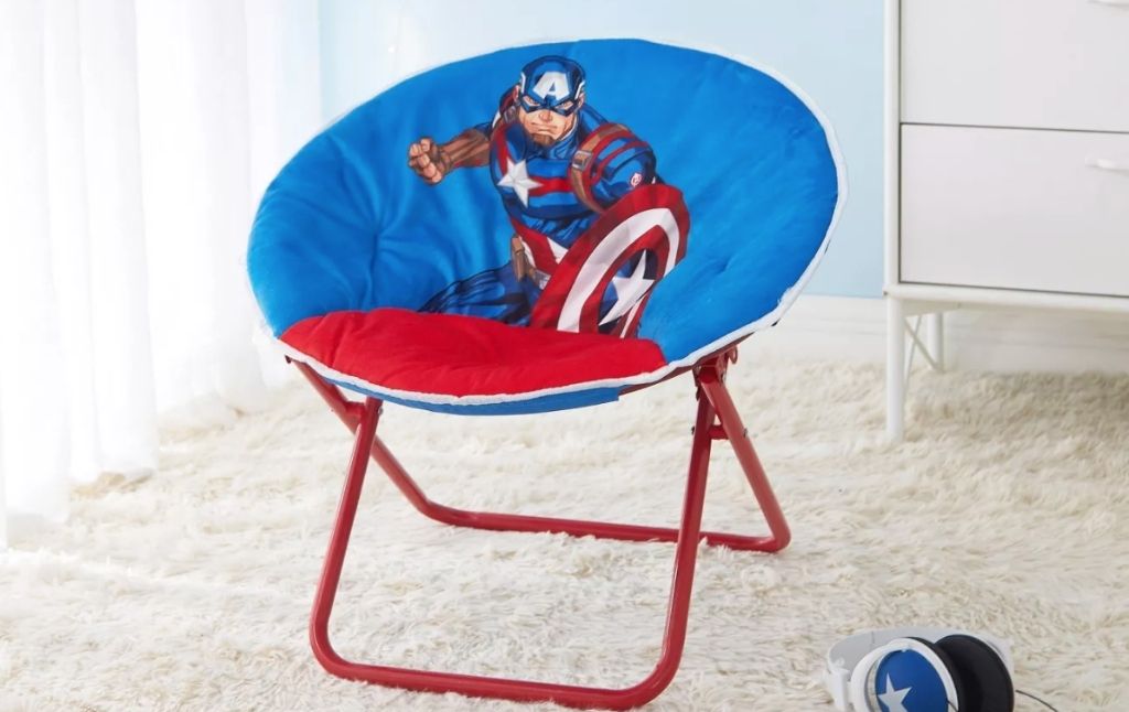 marvel avengers saucer chair