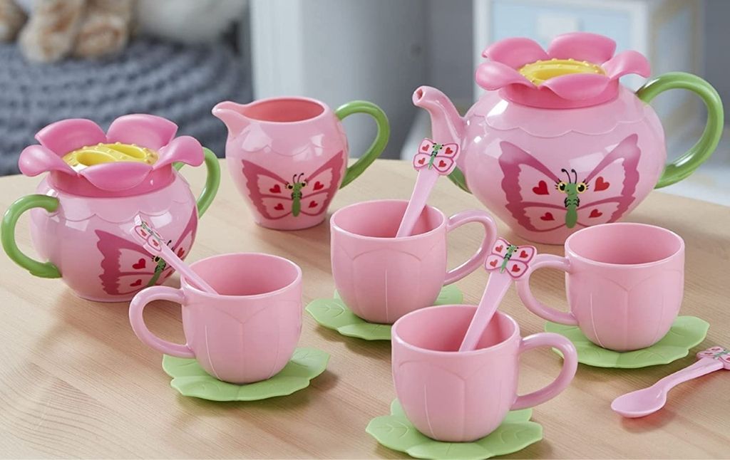 melissa doug tea set