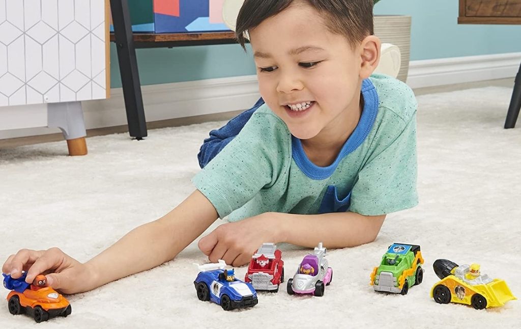 paw patrol 6 pack cars