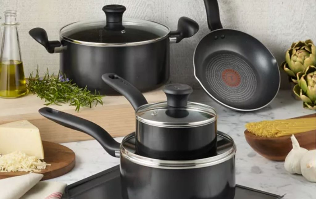 t fal cookware set