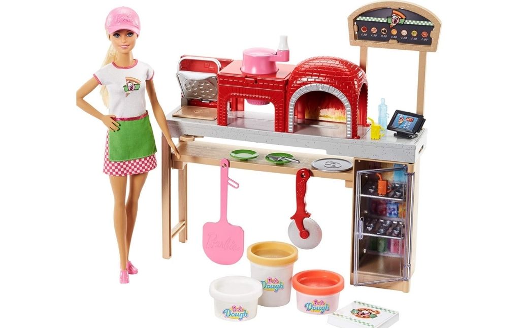 Barbie pizza chef playset