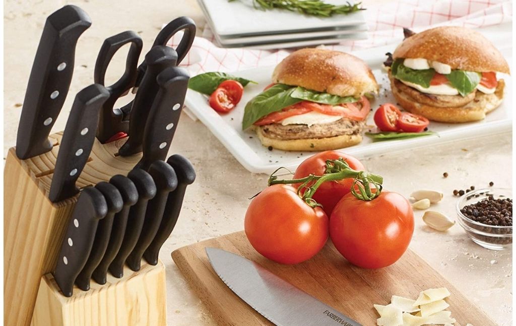 Farberware 22-Piece Knife Block