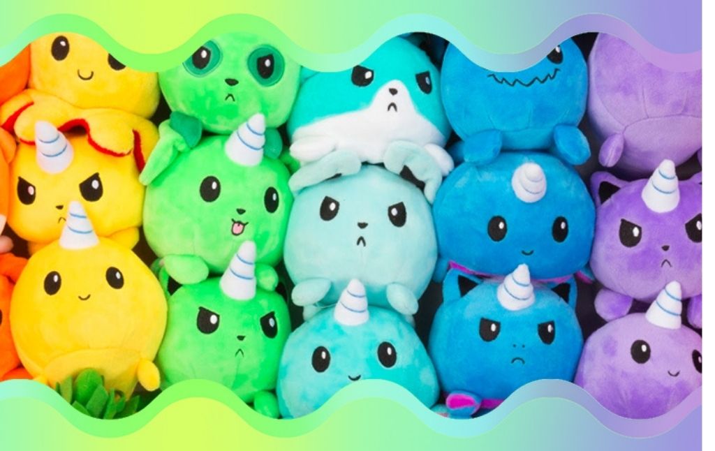 TeeTurtle Reversible Plushies