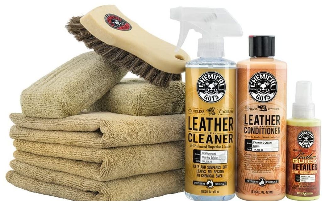 chemical guys leather conditioning kit