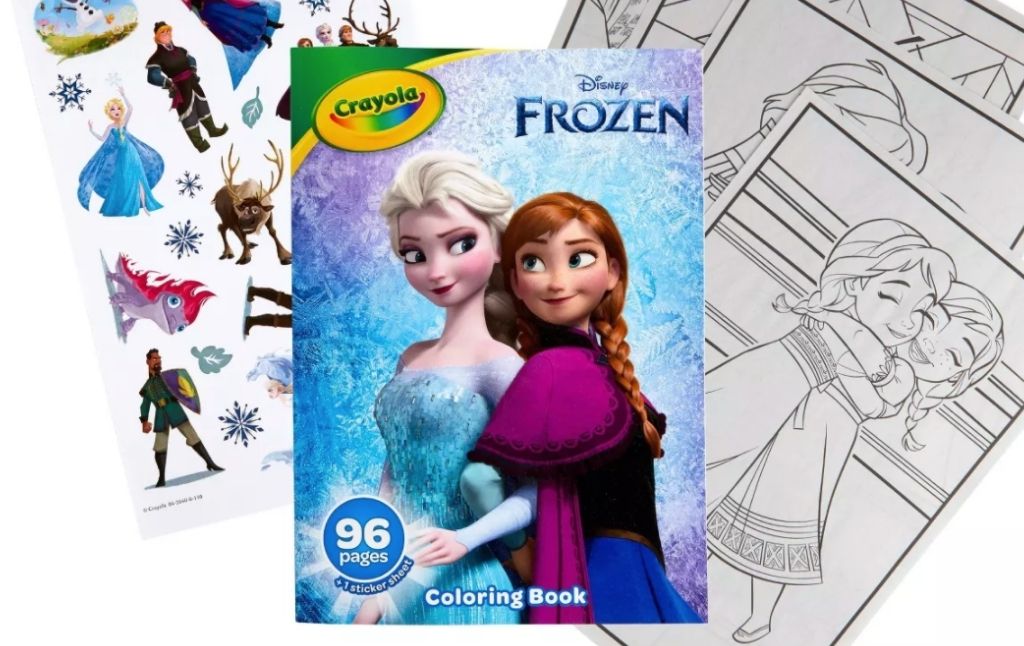 disney frozen coloring book