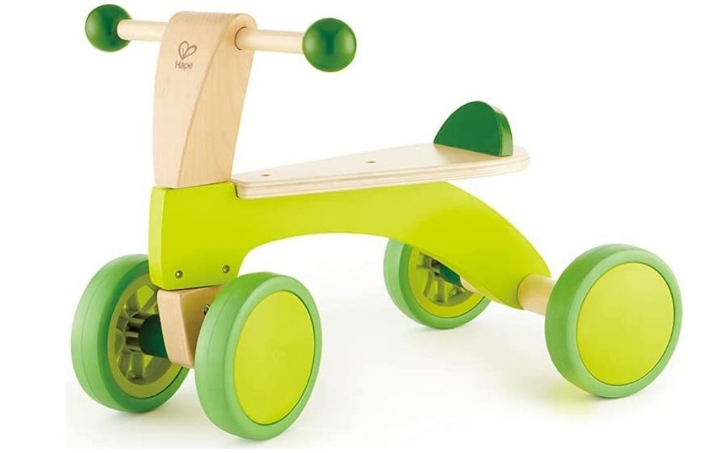 hape toy wood bike