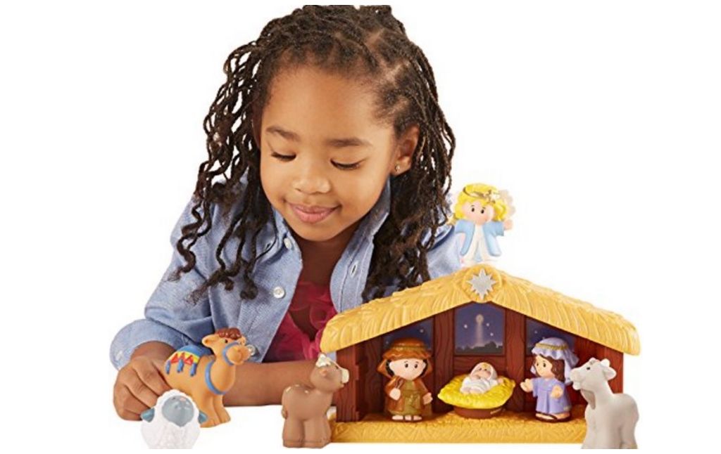 little people nativity set