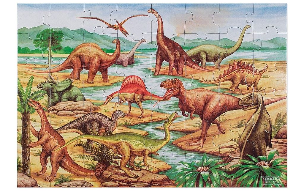 Melissa doug dinosaur floor puzzle