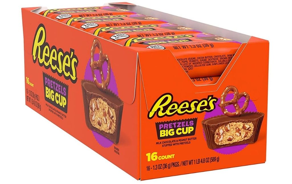 reeses pretzels big cup