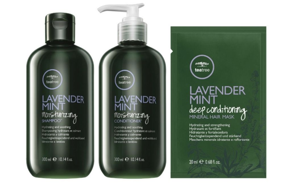 tea tree lavender mint gift set