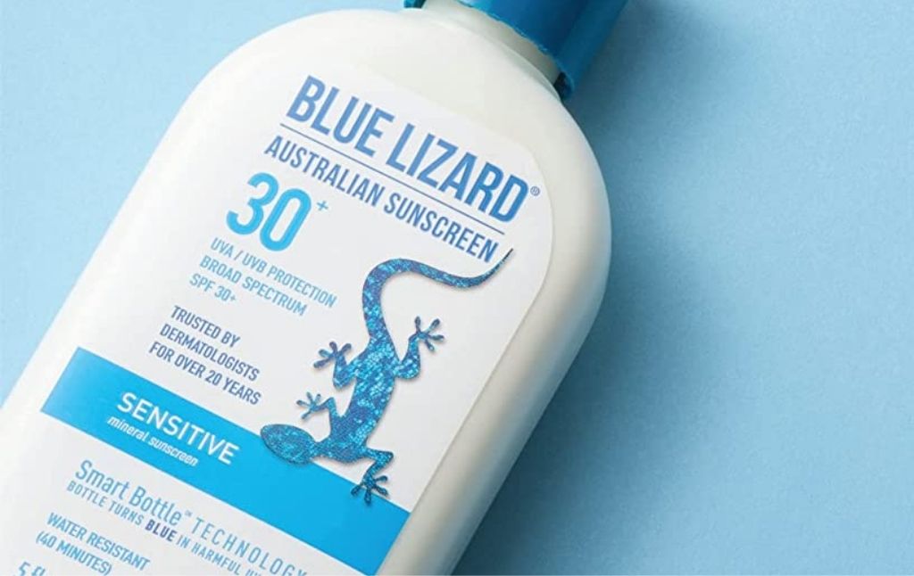 blue lizard sunscreen