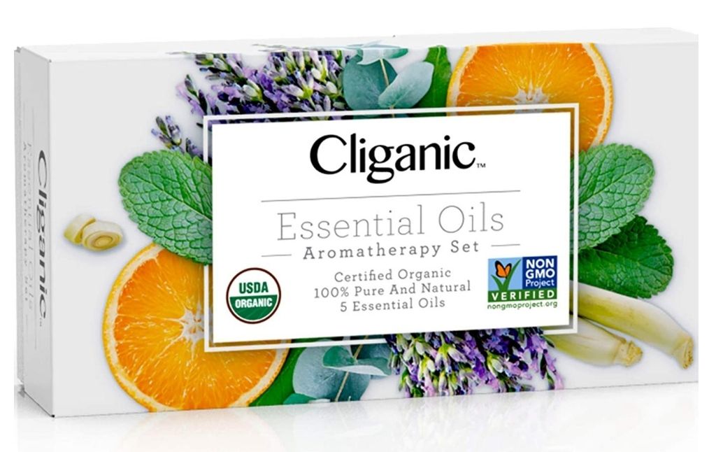 cliganic essential oils aromatherapy set