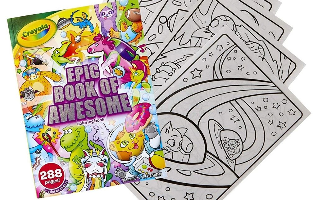 crayola epic book of awesome