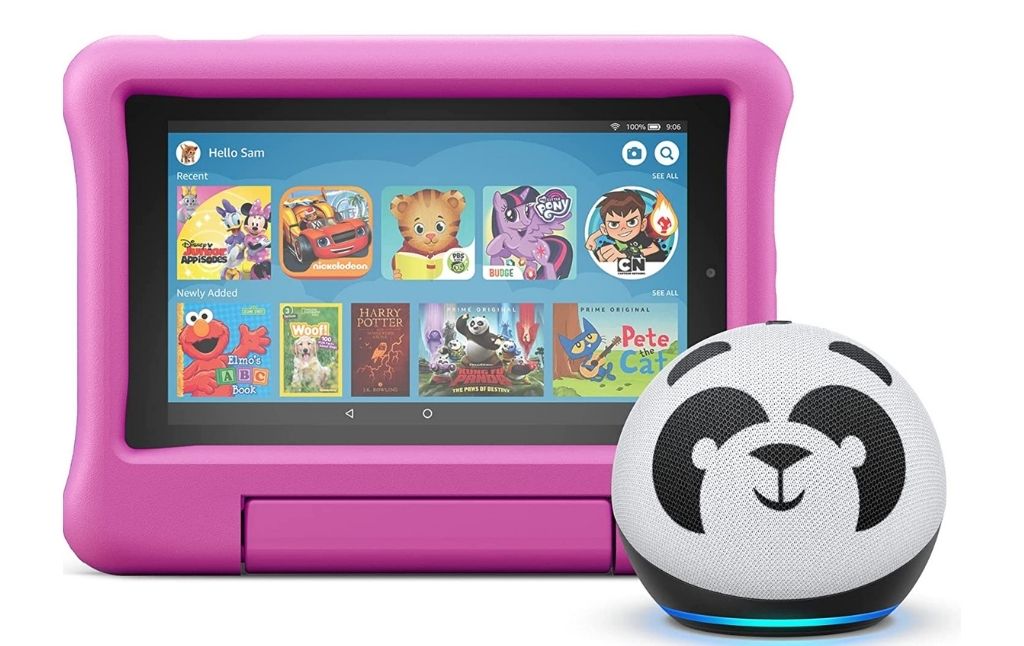 kids fire tablet echo dot