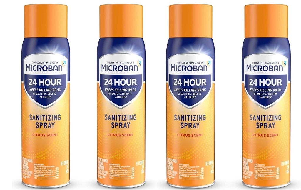 microban 24 hour sanitizer