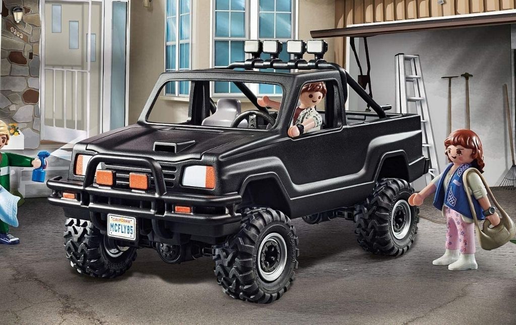 playmobil back to the future truck