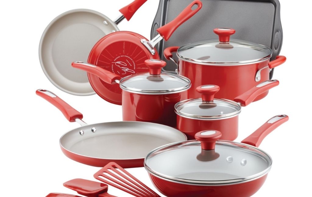 Rachael ray aluminum cookware set